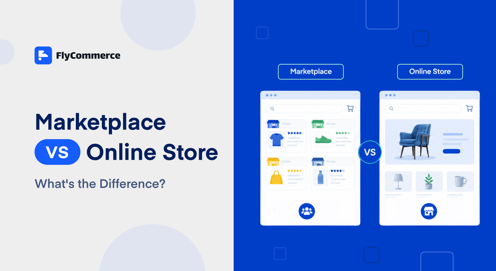 Marketplace vs Online Store: What’s the Difference?